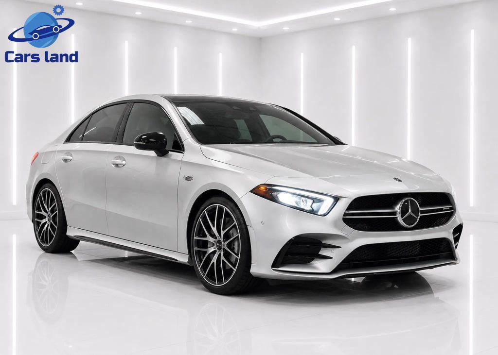 used 2021 Mercedes-Benz AMG A 35 car, priced at $30,911