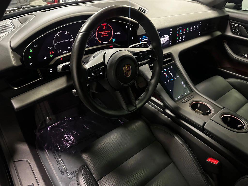 used 2022 Porsche Taycan car, priced at $55,211