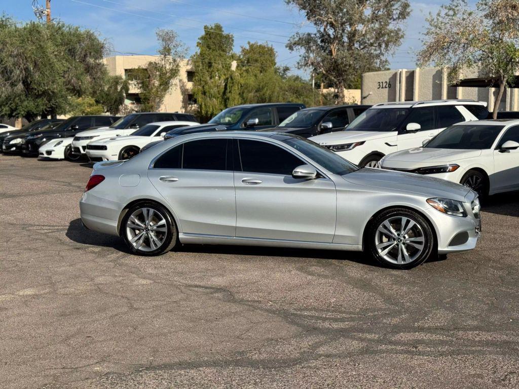 used 2018 Mercedes-Benz C-Class car, priced at $18,411