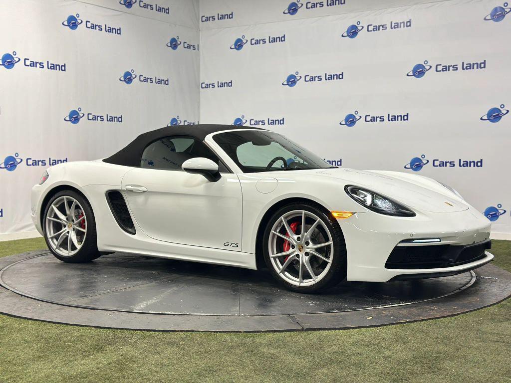 used 2018 Porsche 718 Boxster car, priced at $67,911