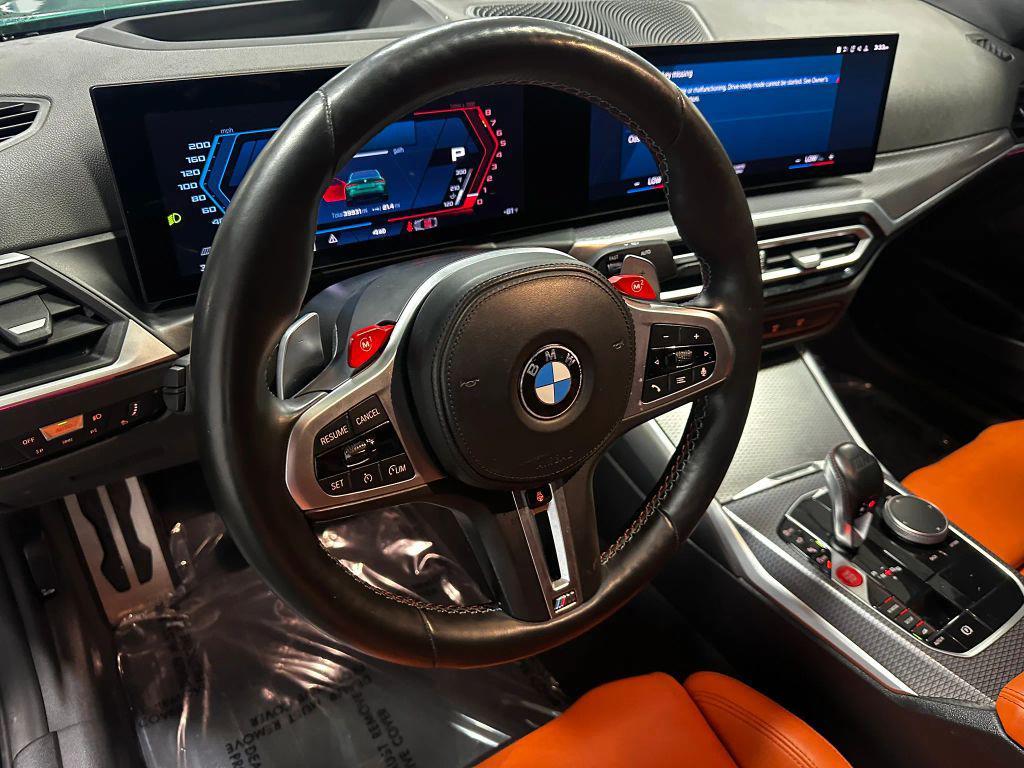 used 2024 BMW M4 car, priced at $73,911