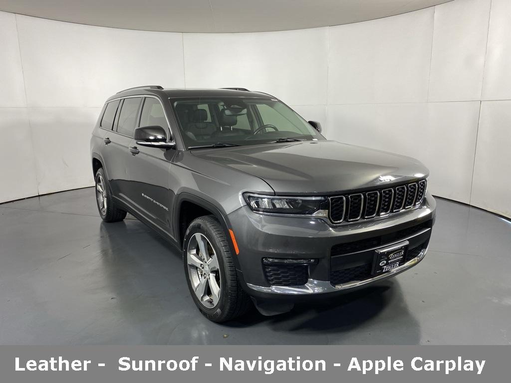 used 2021 Jeep Grand Cherokee L car, priced at $24,898