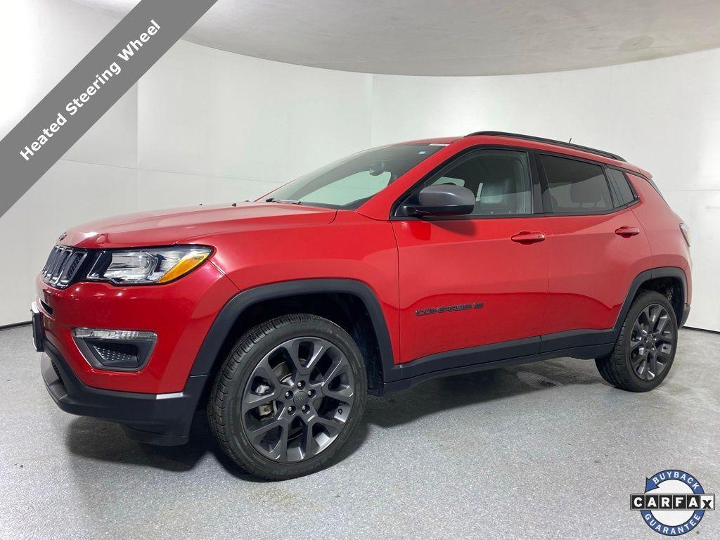 used 2021 Jeep Compass car, priced at $17,534