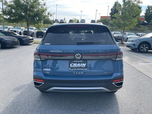 new 2025 Volkswagen Taos car, priced at $24,743