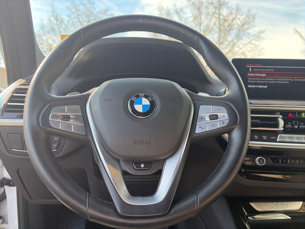 used 2023 BMW X3 car, priced at $30,847