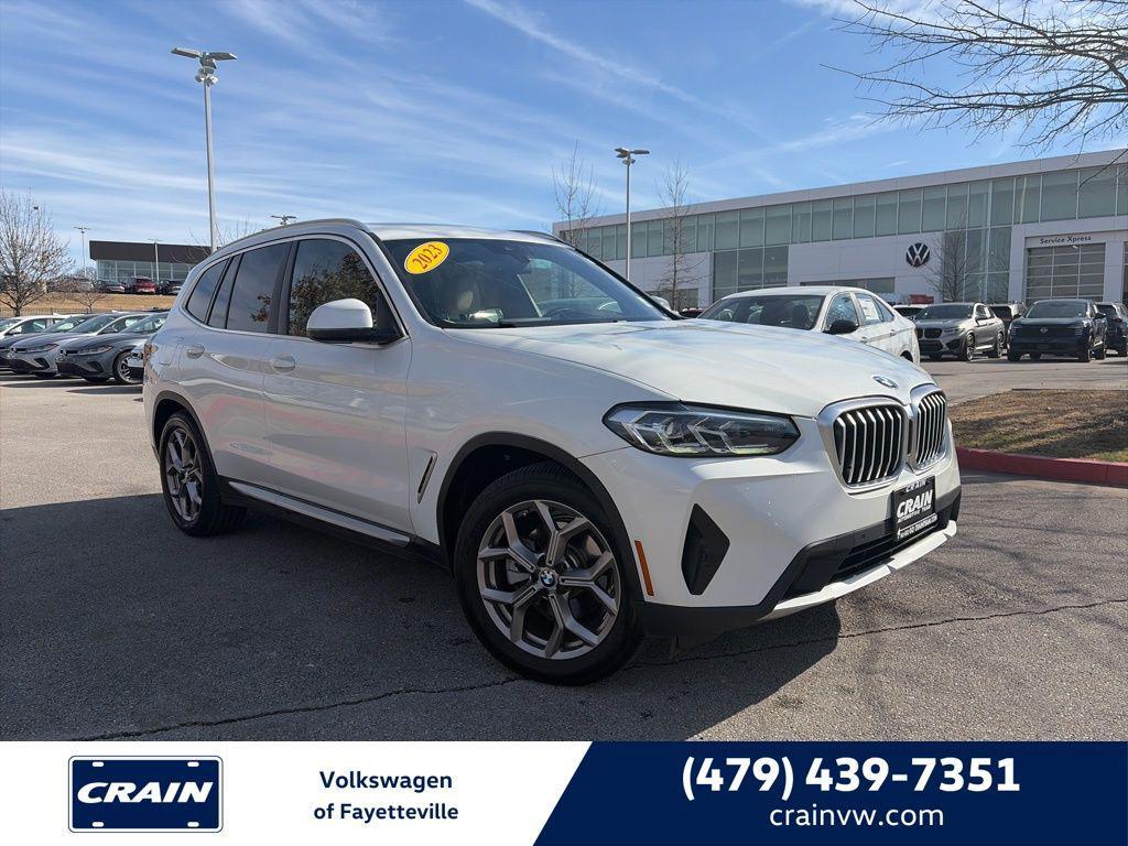 used 2023 BMW X3 car, priced at $30,847