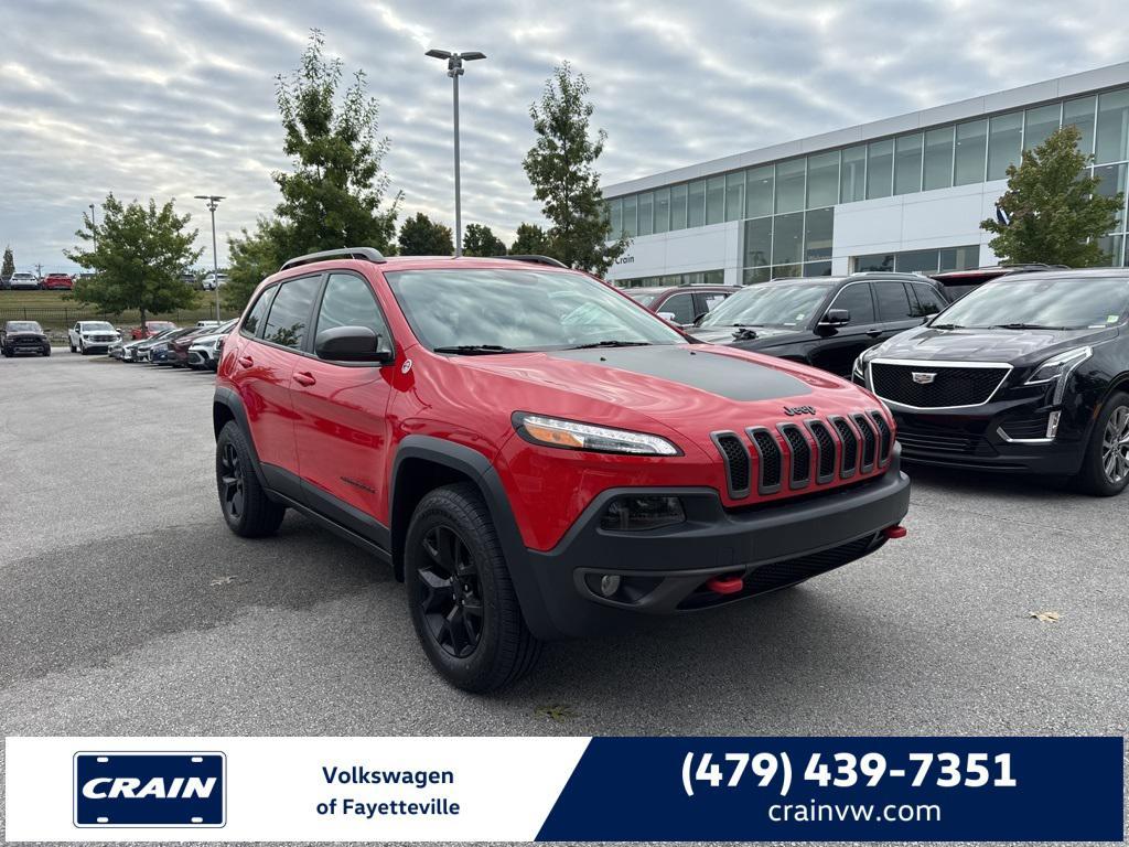 used 2017 Jeep Cherokee car, priced at $17,682