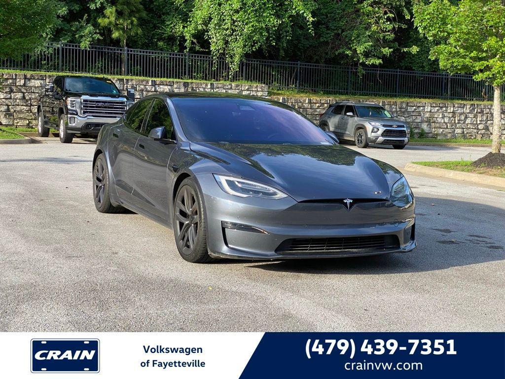 used 2021 Tesla Model S car, priced at $54,247