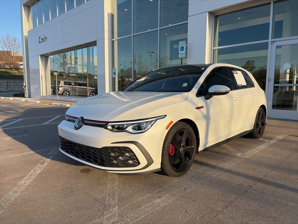 used 2024 Volkswagen Golf GTI car, priced at $30,498
