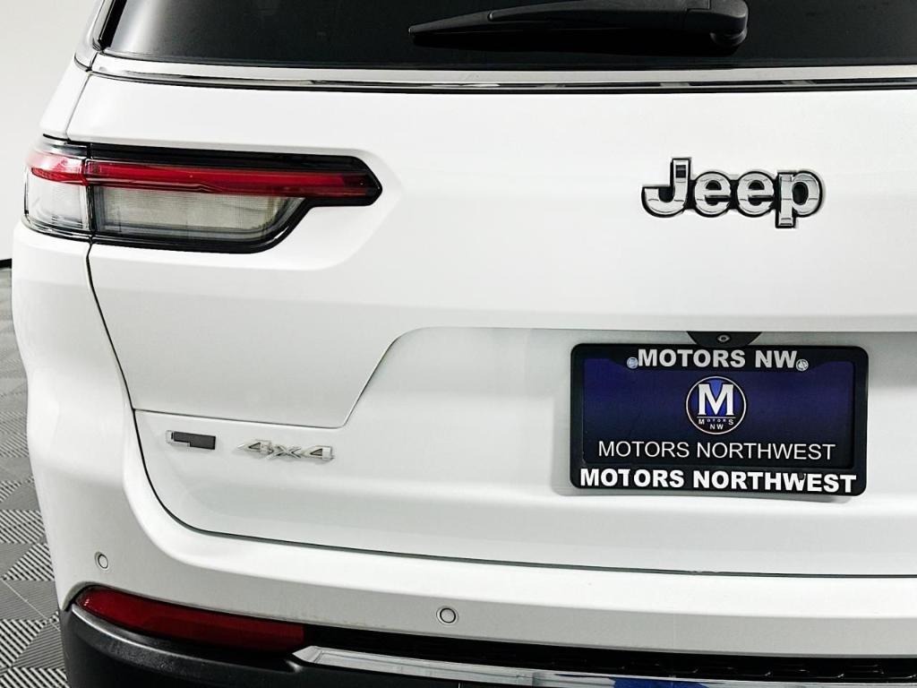used 2022 Jeep Grand Cherokee L car, priced at $26,995