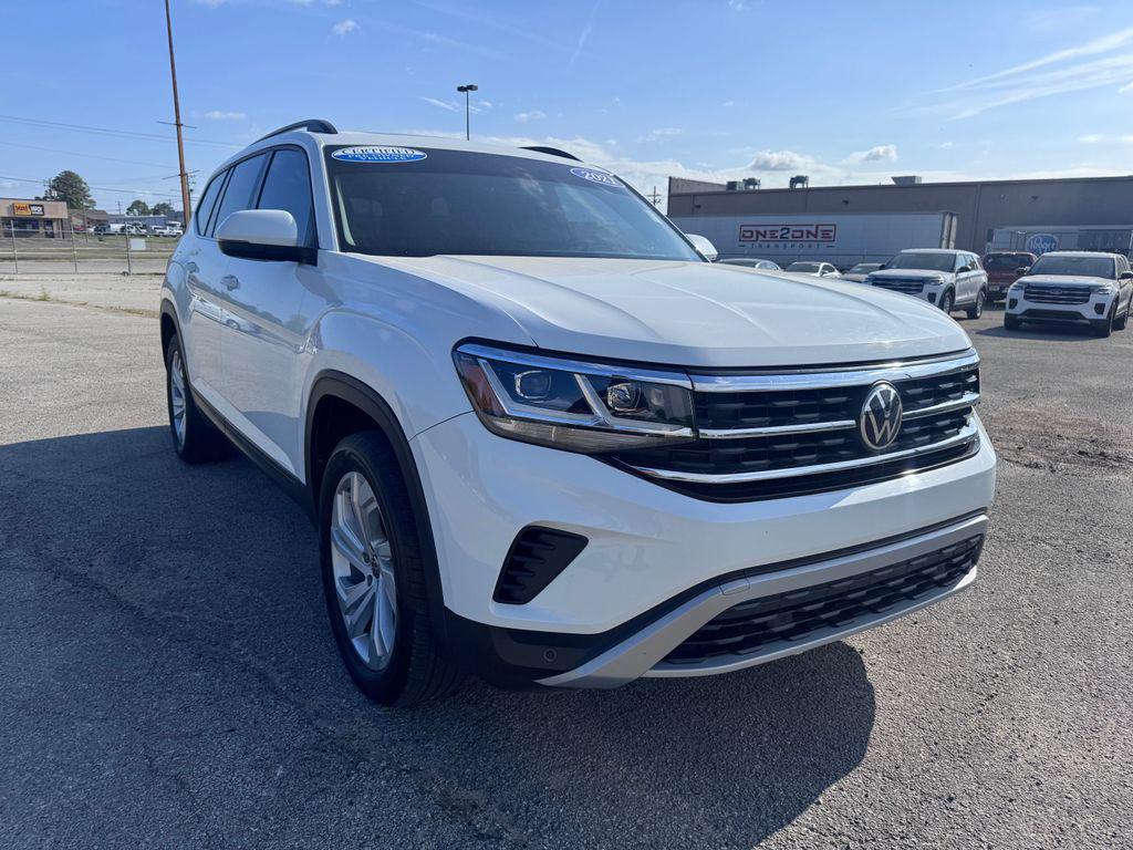 used 2021 Volkswagen Atlas car, priced at $24,290