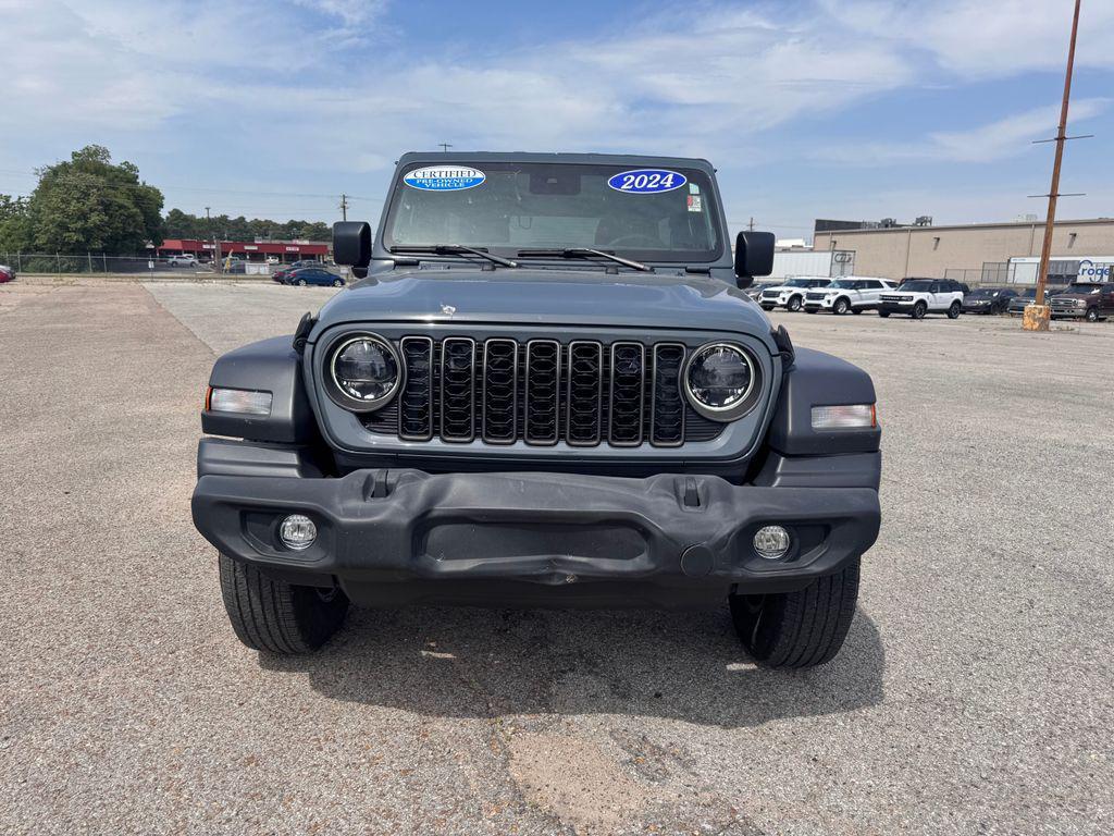 used 2024 Jeep Wrangler car, priced at $34,999