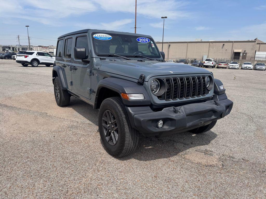used 2024 Jeep Wrangler car, priced at $34,999