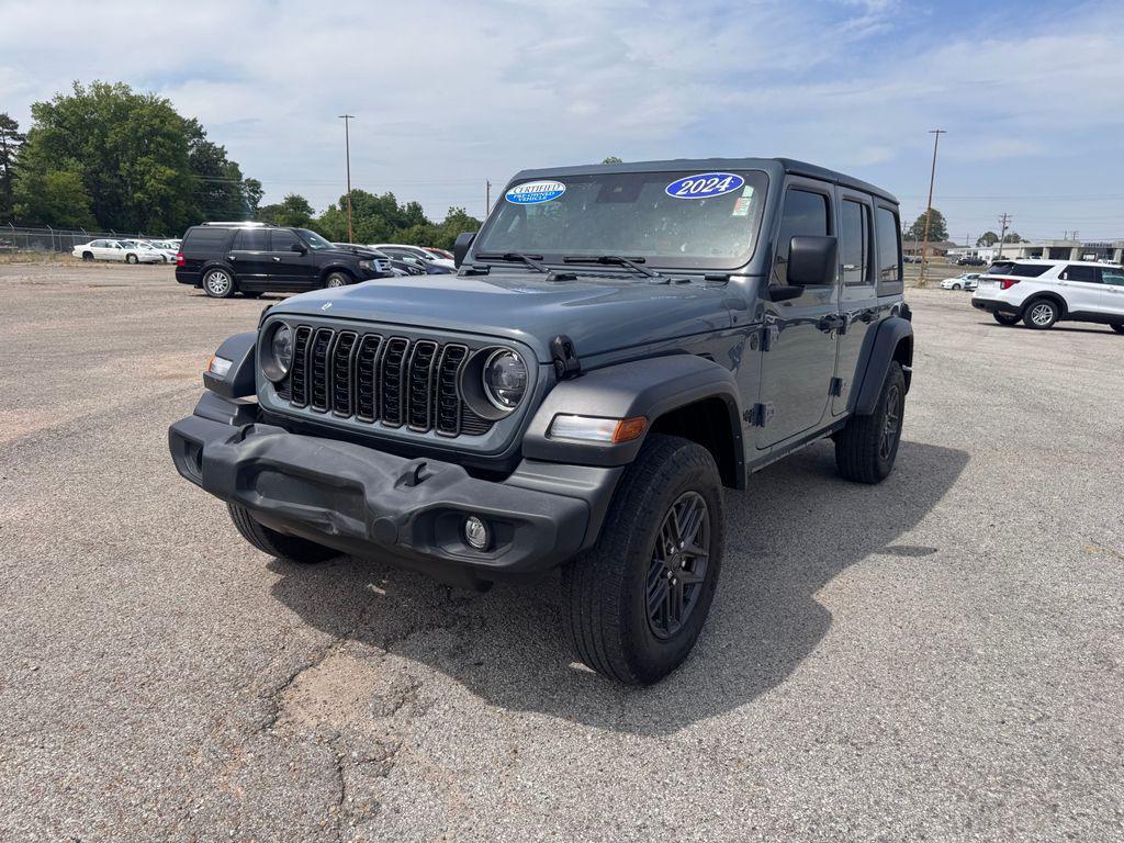 used 2024 Jeep Wrangler car, priced at $34,999