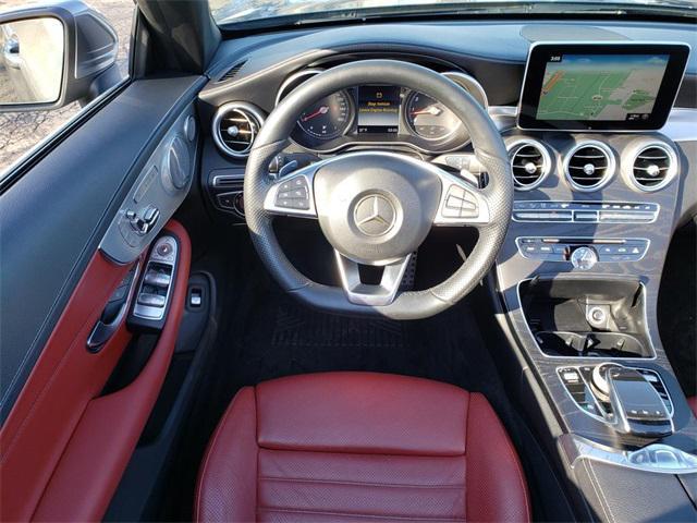 used 2017 Mercedes-Benz C-Class car, priced at $26,995