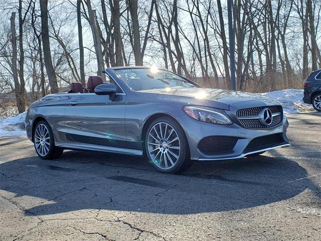 used 2017 Mercedes-Benz C-Class car, priced at $26,995