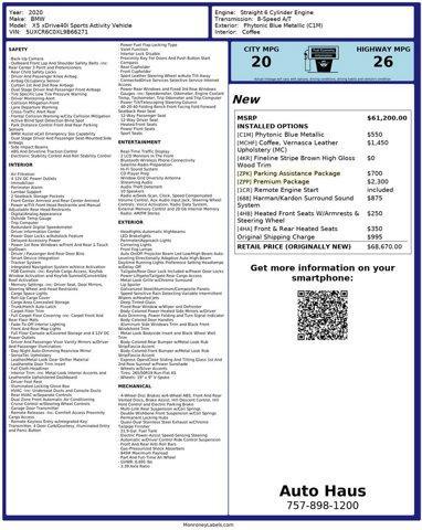 used 2020 BMW X5 car