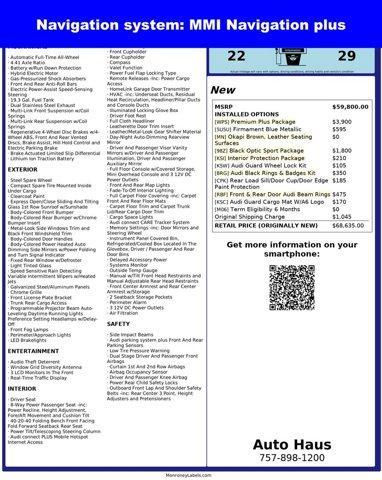 used 2021 Audi A6 car, priced at $26,479