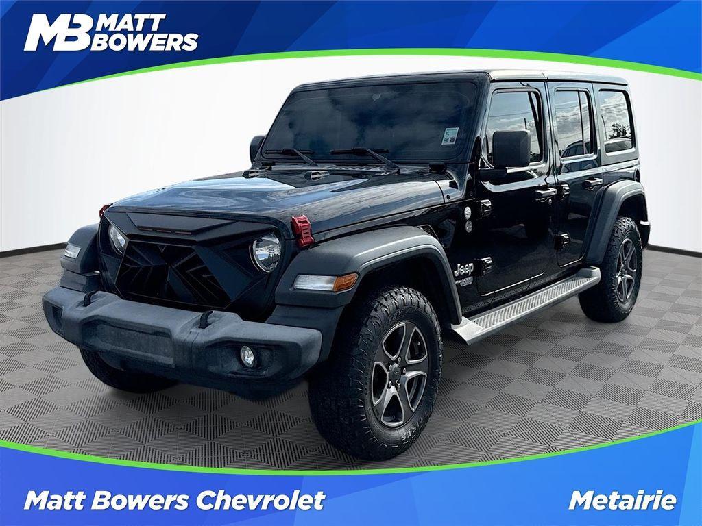 used 2018 Jeep Wrangler Unlimited car, priced at $17,766