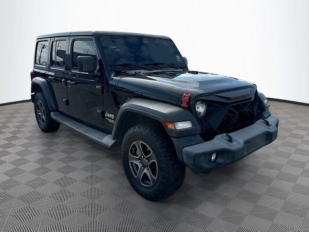 used 2018 Jeep Wrangler Unlimited car, priced at $17,766
