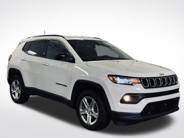 used 2023 Jeep Compass car, priced at $19,500
