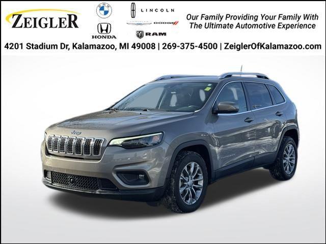 used 2021 Jeep Cherokee car, priced at $16,000