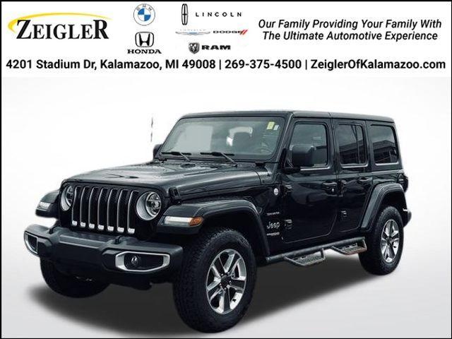 used 2020 Jeep Wrangler Unlimited car, priced at $28,304