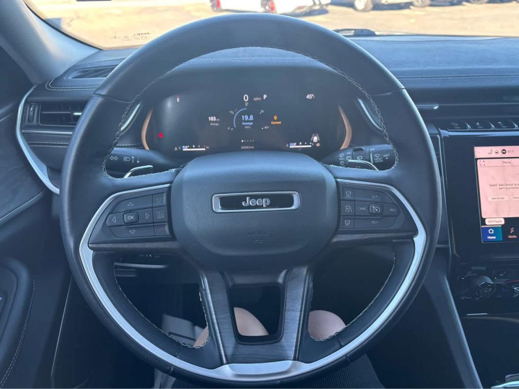 used 2022 Jeep Grand Cherokee L car, priced at $30,850