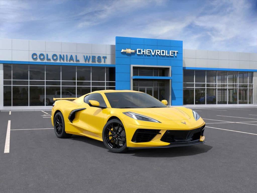 new 2025 Chevrolet Corvette car, priced at $85,423