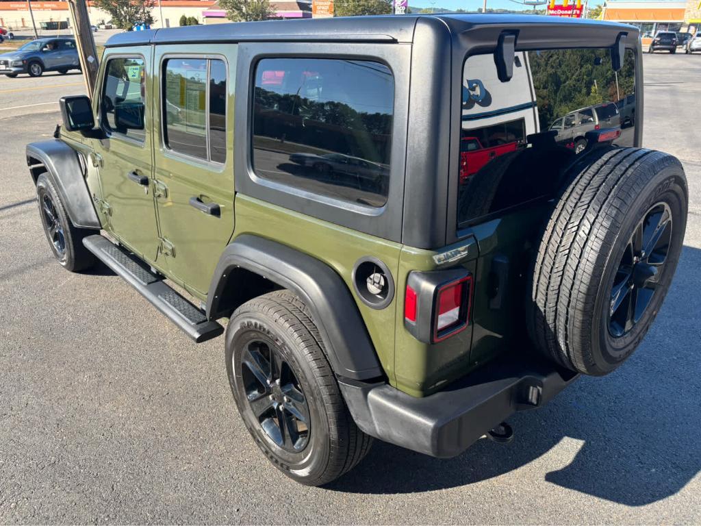 used 2022 Jeep Wrangler Unlimited car, priced at $31,850