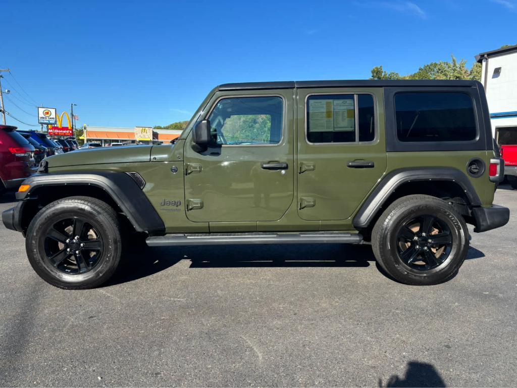 used 2022 Jeep Wrangler Unlimited car, priced at $31,850