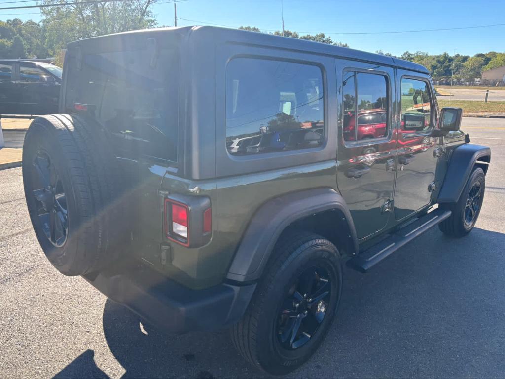 used 2022 Jeep Wrangler Unlimited car, priced at $31,850