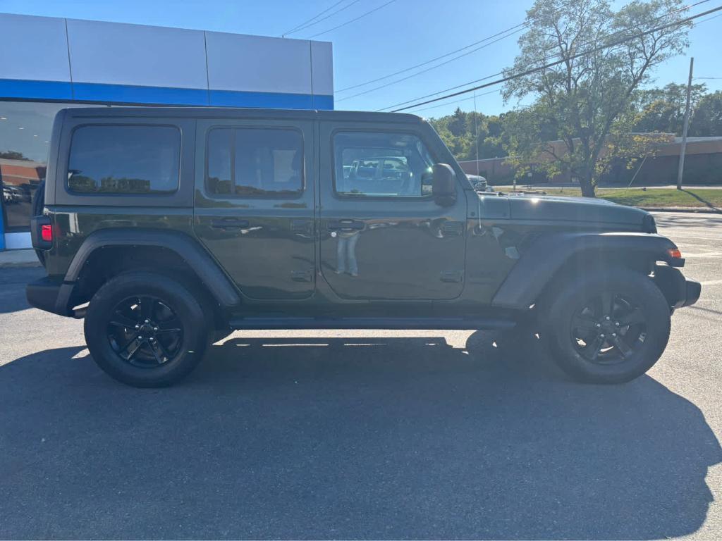 used 2022 Jeep Wrangler Unlimited car, priced at $31,850