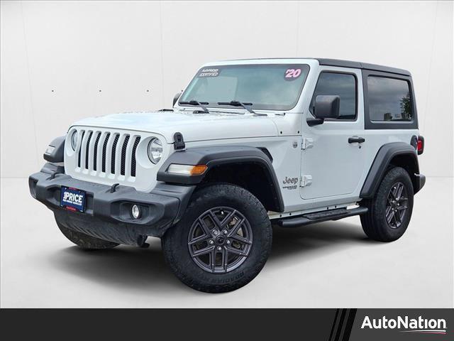 used 2020 Jeep Wrangler car, priced at $21,491