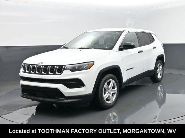 used 2023 Jeep Compass car, priced at $19,200
