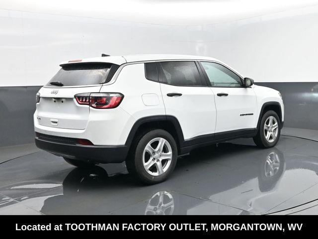 used 2023 Jeep Compass car, priced at $19,200