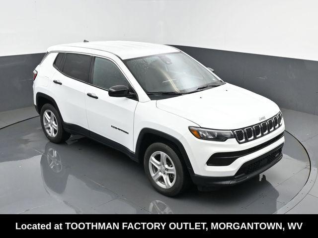 used 2023 Jeep Compass car, priced at $19,200