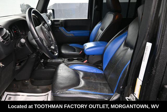 used 2013 Jeep Wrangler Unlimited car, priced at $14,596