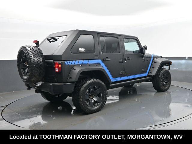 used 2013 Jeep Wrangler Unlimited car, priced at $14,596