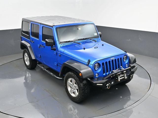 used 2016 Jeep Wrangler Unlimited car, priced at $15,555