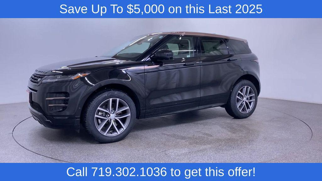 used 2025 Land Rover Range Rover Evoque car, priced at $52,289
