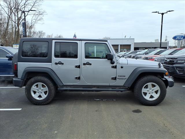 used 2017 Jeep Wrangler Unlimited car, priced at $16,987