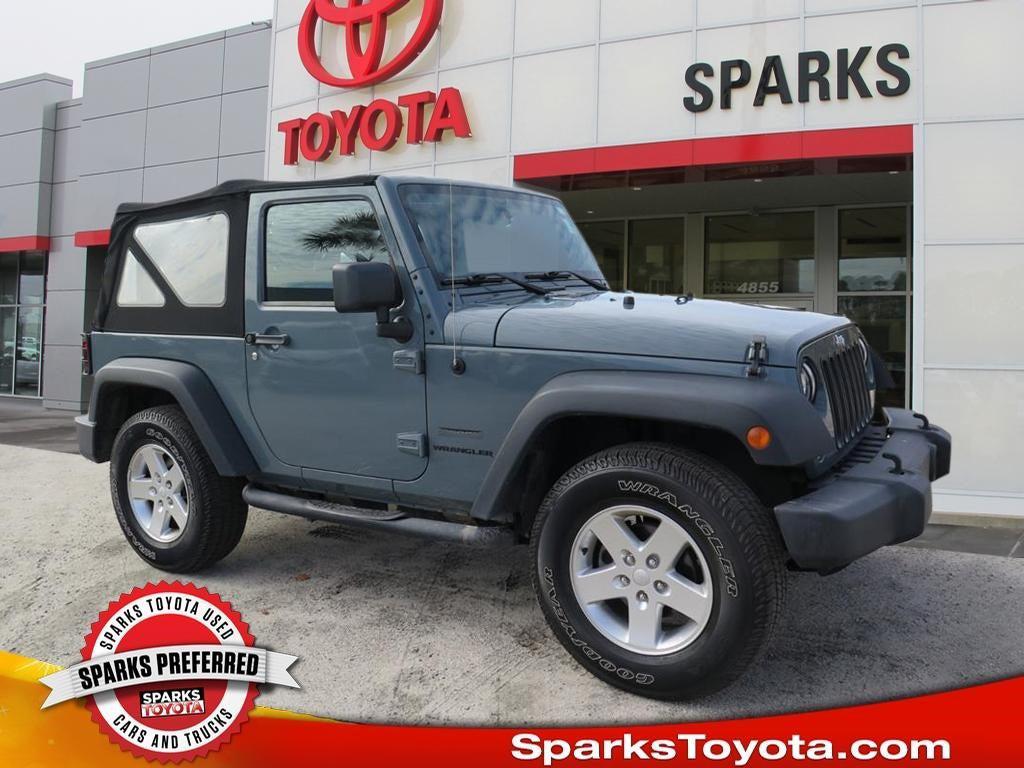 used 2014 Jeep Wrangler car, priced at $18,900