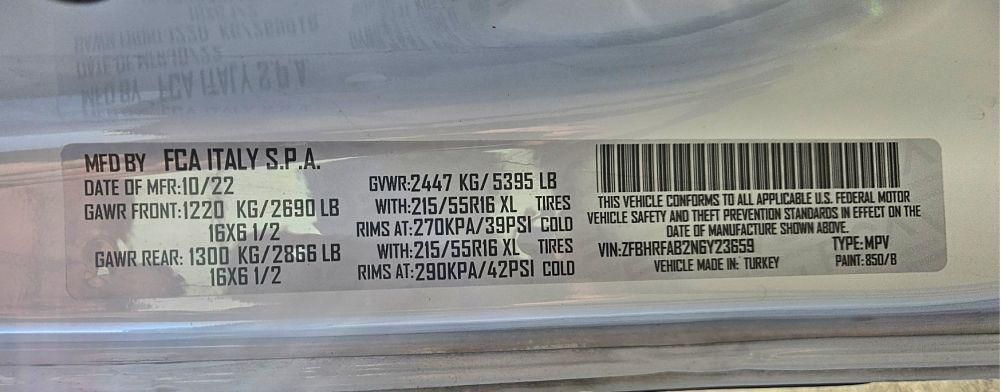 used 2022 Ram ProMaster City car, priced at $16,900