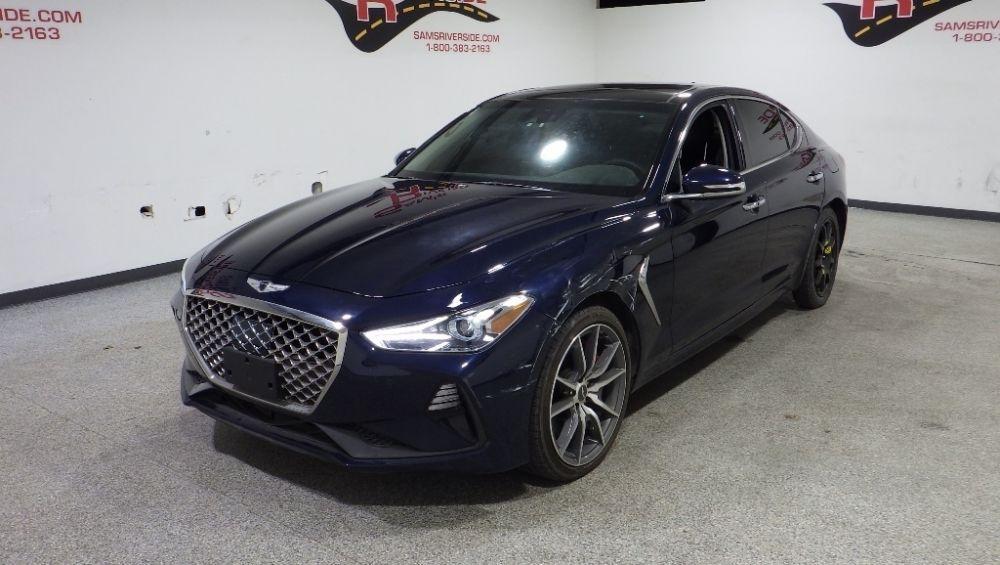 used 2020 Genesis G70 car, priced at $27,900