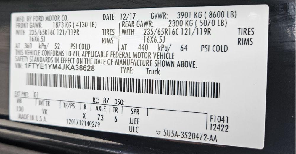 used 2018 Ford Transit-150 car, priced at $12,900