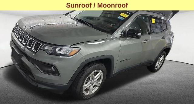 used 2023 Jeep Compass car, priced at $24,467