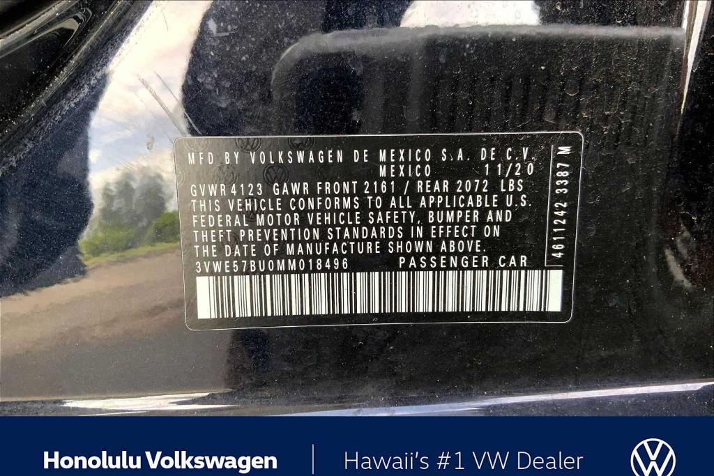 used 2021 Volkswagen Jetta car, priced at $18,777