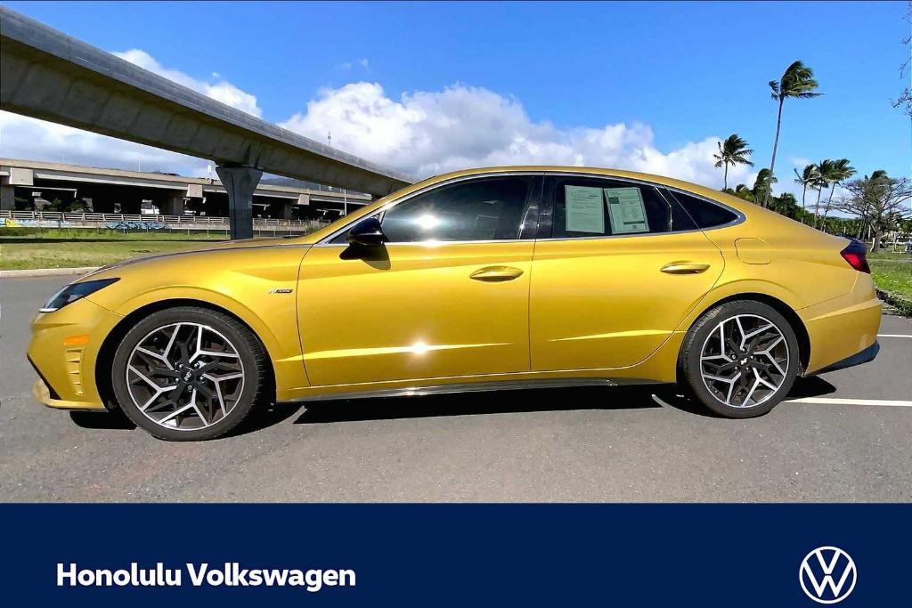 used 2021 Hyundai Sonata car, priced at $21,777