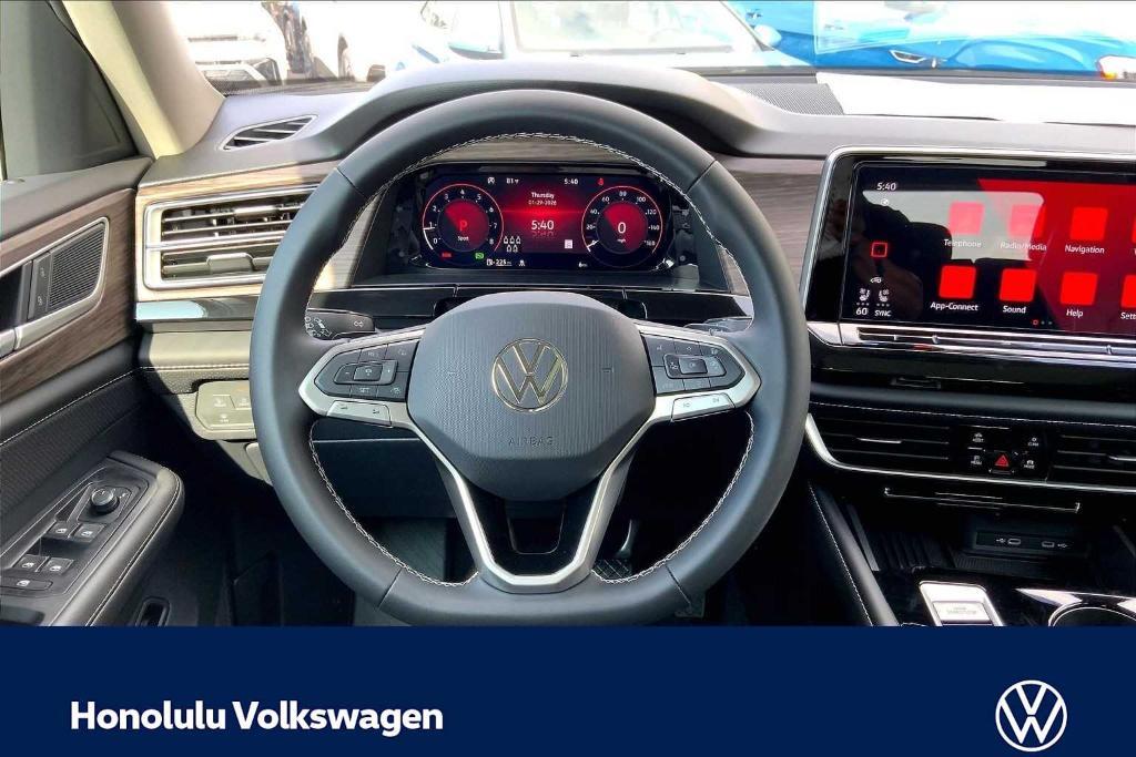 new 2026 Volkswagen Atlas car, priced at $51,422